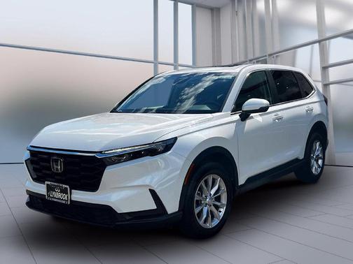 Platinum White Pearl 2023 Honda CR-V EX