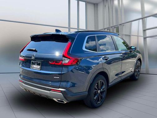 Canyon River Blue Metallic 2024 Honda CR-V Hybrid Sport Touring AWD