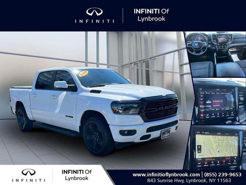 Bright White Clearcoat 2020 RAM 1500 Big Horn/Lone Star