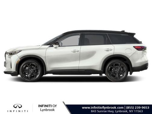 White / Black 2026 INFINITI QX60 SPORT AWD