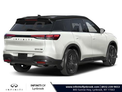 White / Black 2026 INFINITI QX60 SPORT AWD