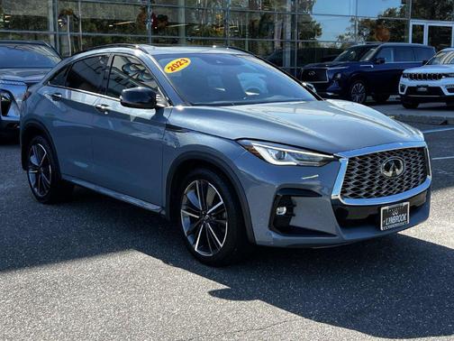 Slate Gray 2023 INFINITI QX55 LUXE