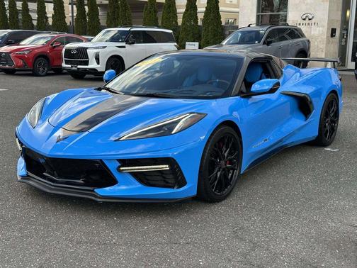 Rapid Blue 2023 Chevrolet Corvette Stingray w/3LT