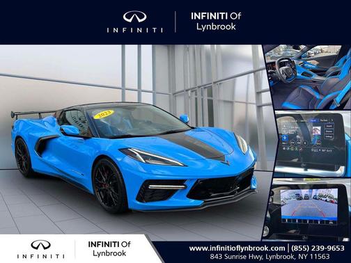 Rapid Blue 2023 Chevrolet Corvette Stingray w/3LT