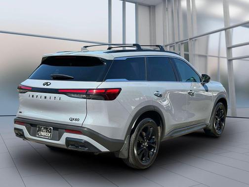 Harbor Gray 2025 INFINITI QX60 Luxe