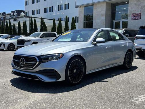 Cirrus Silver Metallic 2026 Mercedes-Benz E-Class 4MATIC