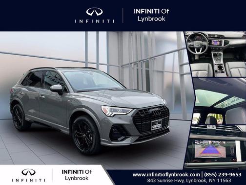 Chronos Gray Metallic 2025 Audi Q3 Premium 45 TFSI S line quattro Tiptronic