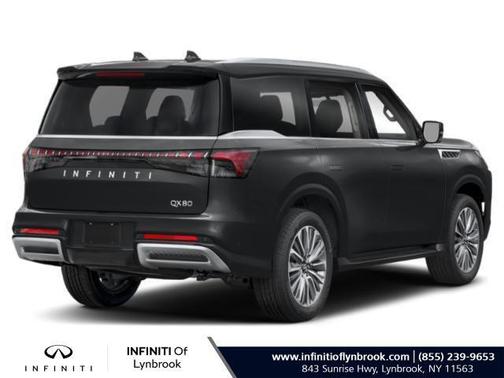 Black Obsidian 2026 INFINITI QX80 PURE AWD