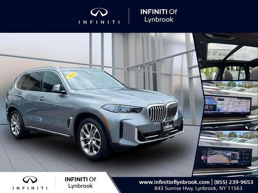 Gray Metallic 2024 BMW X5 xDrive40i
