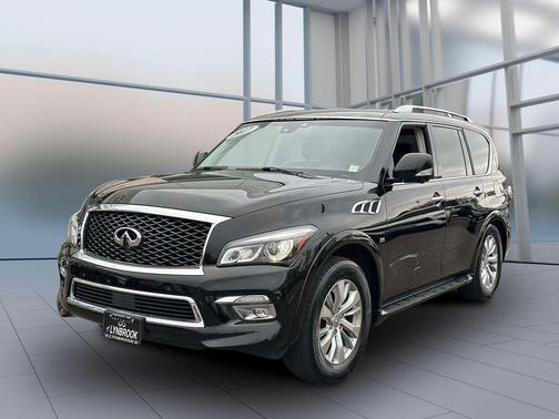 Black Obsidian 2017 INFINITI QX80 Base