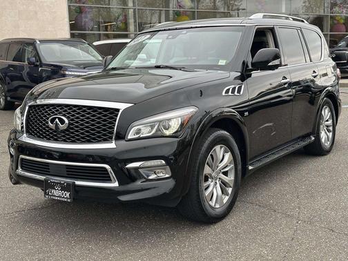 Black Obsidian 2017 INFINITI QX80 Base