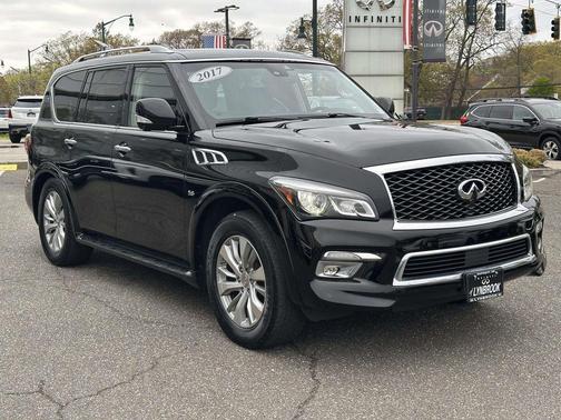 Black Obsidian 2017 INFINITI QX80 Base