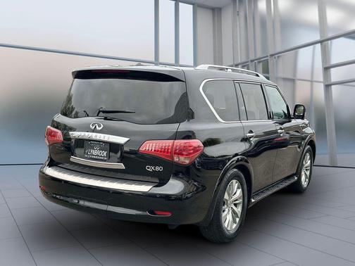 Black Obsidian 2017 INFINITI QX80 Base