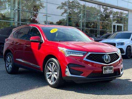Red 2021 Acura RDX Technology Package