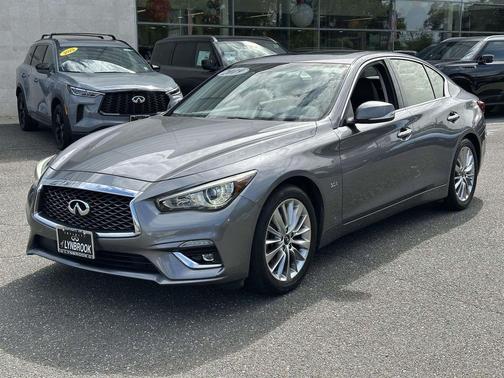 Graphite Shadow 2019 INFINITI Q50 3.0t LUXE
