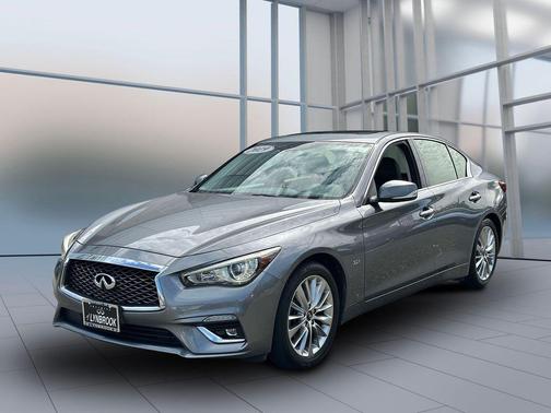 Graphite Shadow 2019 INFINITI Q50 3.0t LUXE