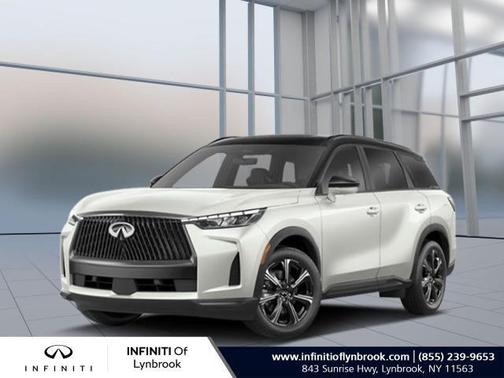 White / Black 2026 INFINITI QX60 AUTOGRAPH