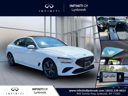 White 2023 Genesis G70 2.0T AWD