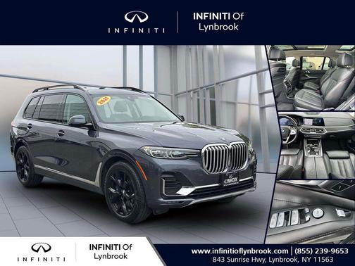 Gray Metallic 2021 BMW X7 xDrive40i