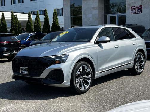 Satellite Silver Metallic 2025 Audi Q8 55 Premium