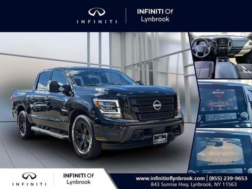Super Black 2024 Nissan Titan SV