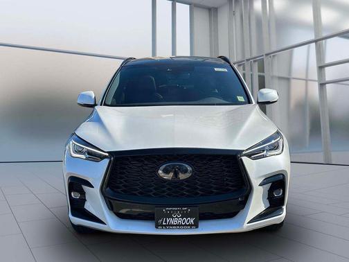 White 2025 INFINITI QX50 SPORT