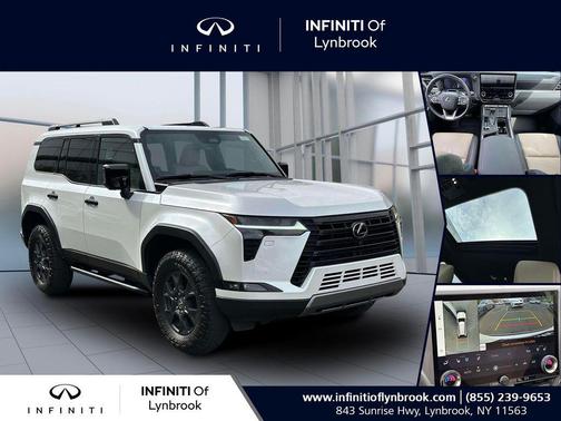 White Pearl 2024 Lexus GX 550 Overtrail+