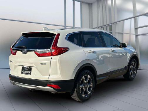 Platinum White Pearl 2019 Honda CR-V EX
