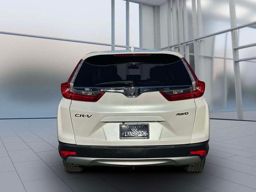 Platinum White Pearl 2019 Honda CR-V EX