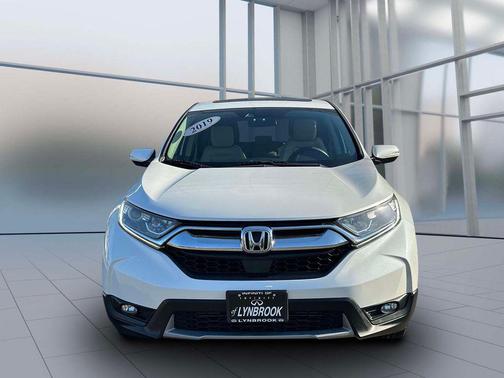 Platinum White Pearl 2019 Honda CR-V EX
