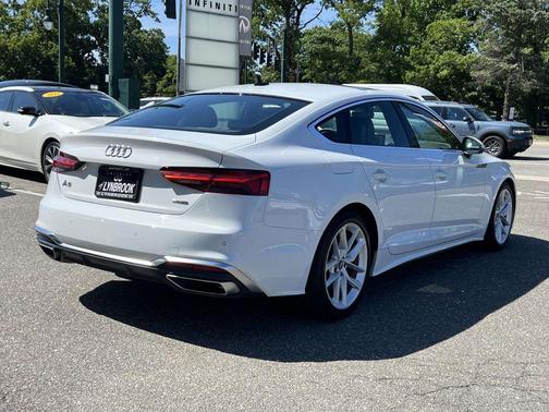 Glacier White 2023 Audi A5 Sportback 45 S Line Premium Plus