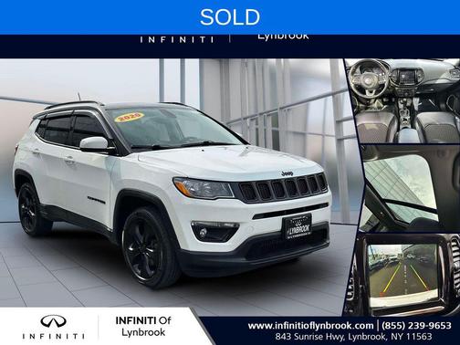 White Clearcoat 2020 Jeep Compass Latitude