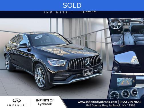 Black 2020 Mercedes-Benz AMG GLC 43 4MATIC Coupe