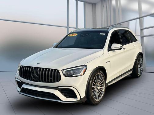 Polar White 2020 Mercedes-Benz AMG GLC 63 4MATIC