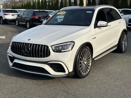 Polar White 2020 Mercedes-Benz AMG GLC 63 4MATIC