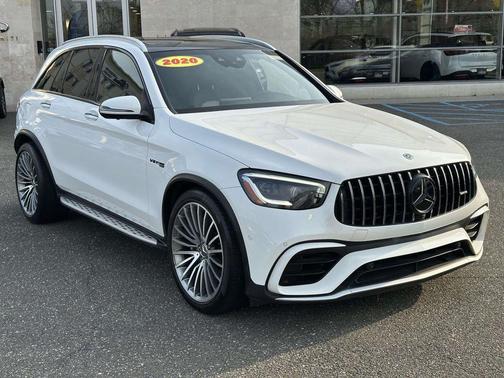 Polar White 2020 Mercedes-Benz AMG GLC 63 4MATIC