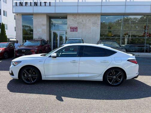 White 2024 Acura Integra A-SPEC
