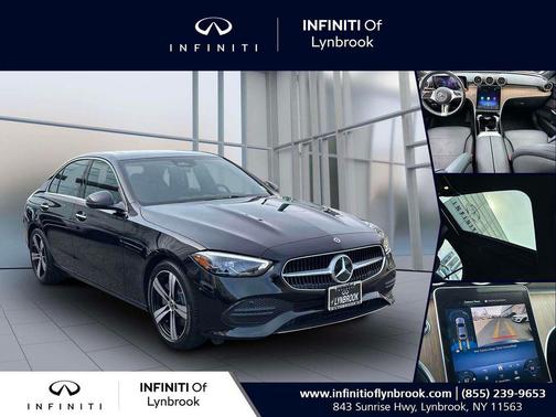 Black 2025 Mercedes-Benz C-Class C 300 4MATIC Sedan