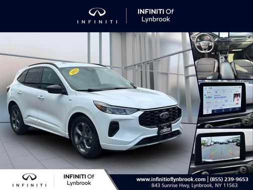 Oxford White 2023 Ford Escape ST-Line