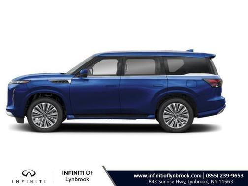 Blue 2026 INFINITI QX80 Luxe
