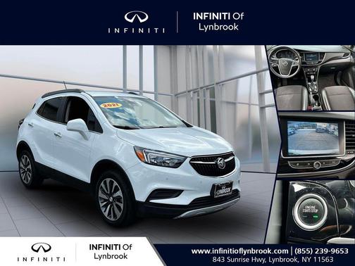 Summit White 2021 Buick Encore Preferred
