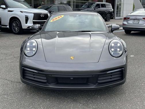 GT Silver Metallic 2021 Porsche 911 Carrera