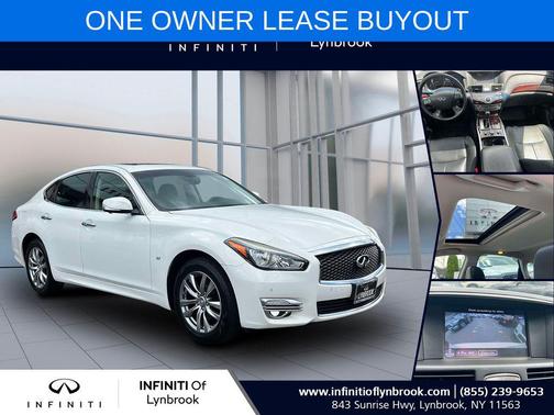 Moonlight White 2015 INFINITI Q70 3.7X