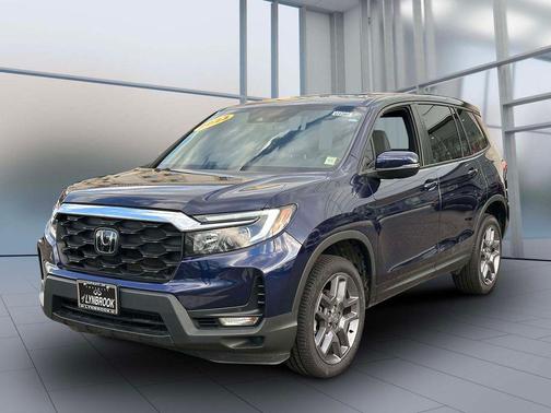 Blue 2023 Honda Passport AWD EX-L