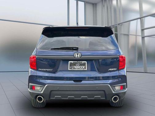 Blue 2023 Honda Passport AWD EX-L
