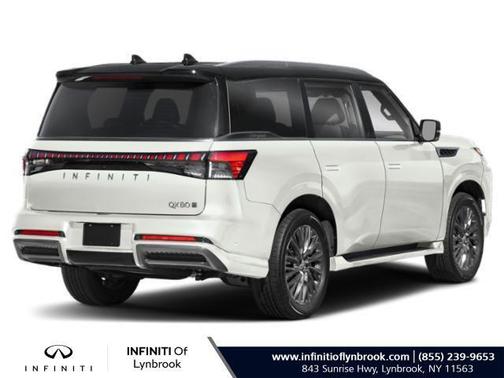 White / Black 2026 INFINITI QX80 AUTOGRAPH AWD