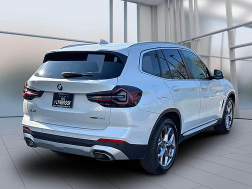 White Metallic 2022 BMW X3 xDrive30i