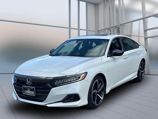 Platinum White Pearl 2022 Honda Accord Sport 2.0T