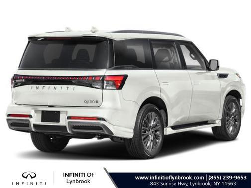 White 2026 INFINITI QX80 AUTOGRAPH AWD