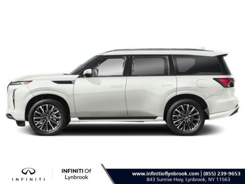 White 2026 INFINITI QX80 AUTOGRAPH AWD